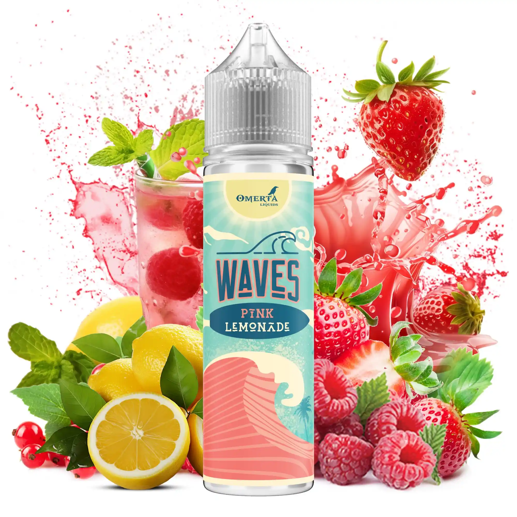 Omerta – Waves – Pink Lemonade 15ml/60ml