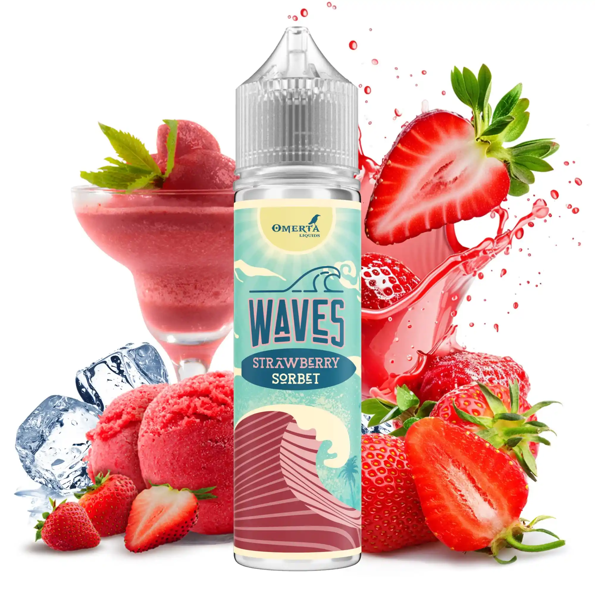 Omerta – Waves – Strawberry Sorbet 15ml/60ml