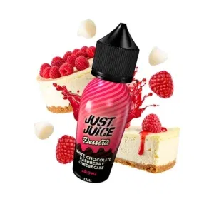 Just Juice Desserts White Chocolate Raspberry Cheesecake 12ml / 60ml