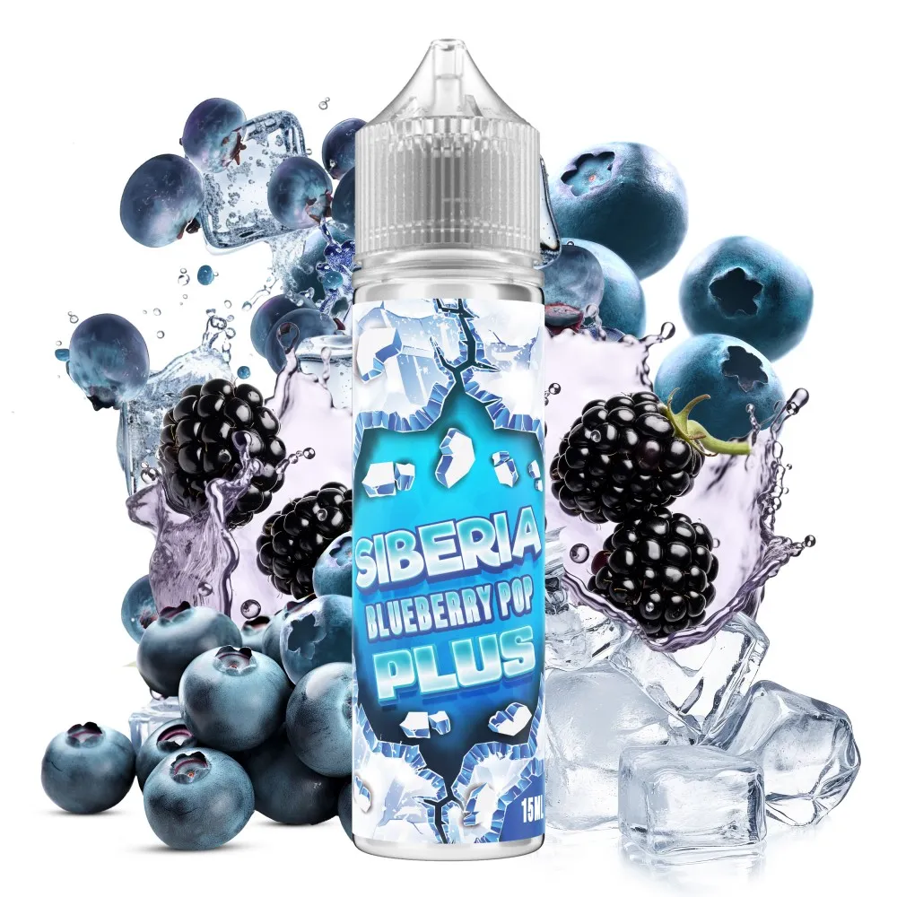 Siberia Blueberry Pop Plus 15ml/60ml