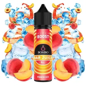Bombo Bar Juice Hyper Boost Peach Ice 5ml / 60ml