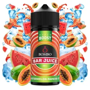 Bombo Bar Juice Hyper Boost Watermelon Papaya Ice 10ml/120ml