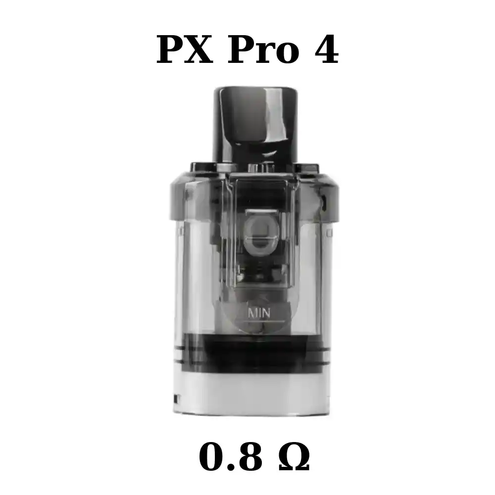 SXmini Cartridges PX Pro 4 0.8 ohm 4ml (1 TEM)