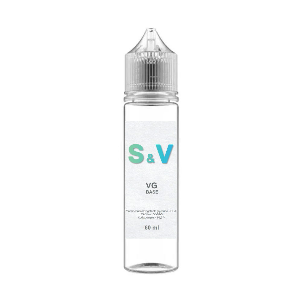 S&V Base VG 60ml - Βάση Φυτικής Γλυκερίνης 60 ml