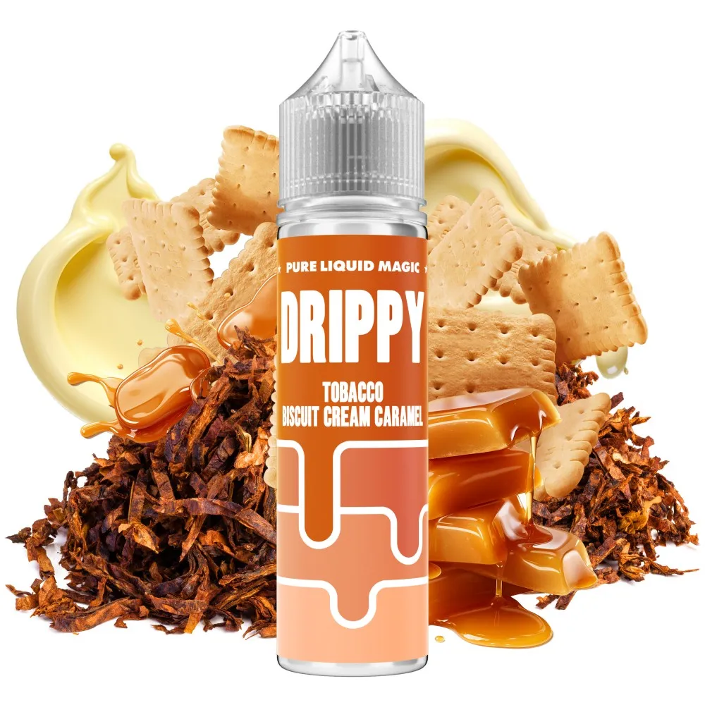 Drippy Tobacco Biscuit Cream Caramel 20ml/60ml