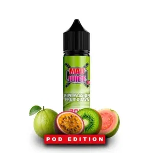 Mad Juice Pod Edition Kiwi Passion Fruit Guava 12ml / 60ml