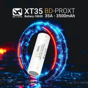 BD Vape High-End Battery BD-PRO XT35 18650 3500mAh 35A (1TEM)