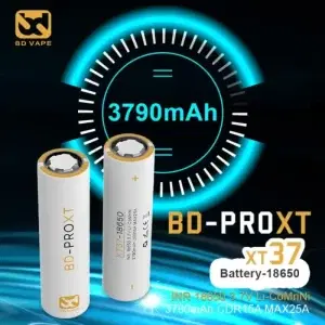 BD Vape High-End Battery BD-PRO XT37 18650 3790mAh 25A (1TEM)