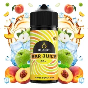 Bombo Bar Juice Apple Peach Max 20ml/120ml