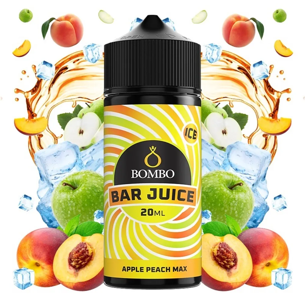 Bombo Bar Juice Apple Peach Max 20ml/120ml