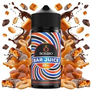 Bombo Bar Juice Peanut Caramel Chocolate 20ml/120ml