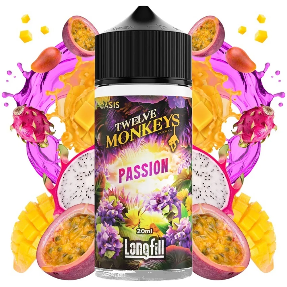 12 Monkeys Oasis Passion 20ml/120ml