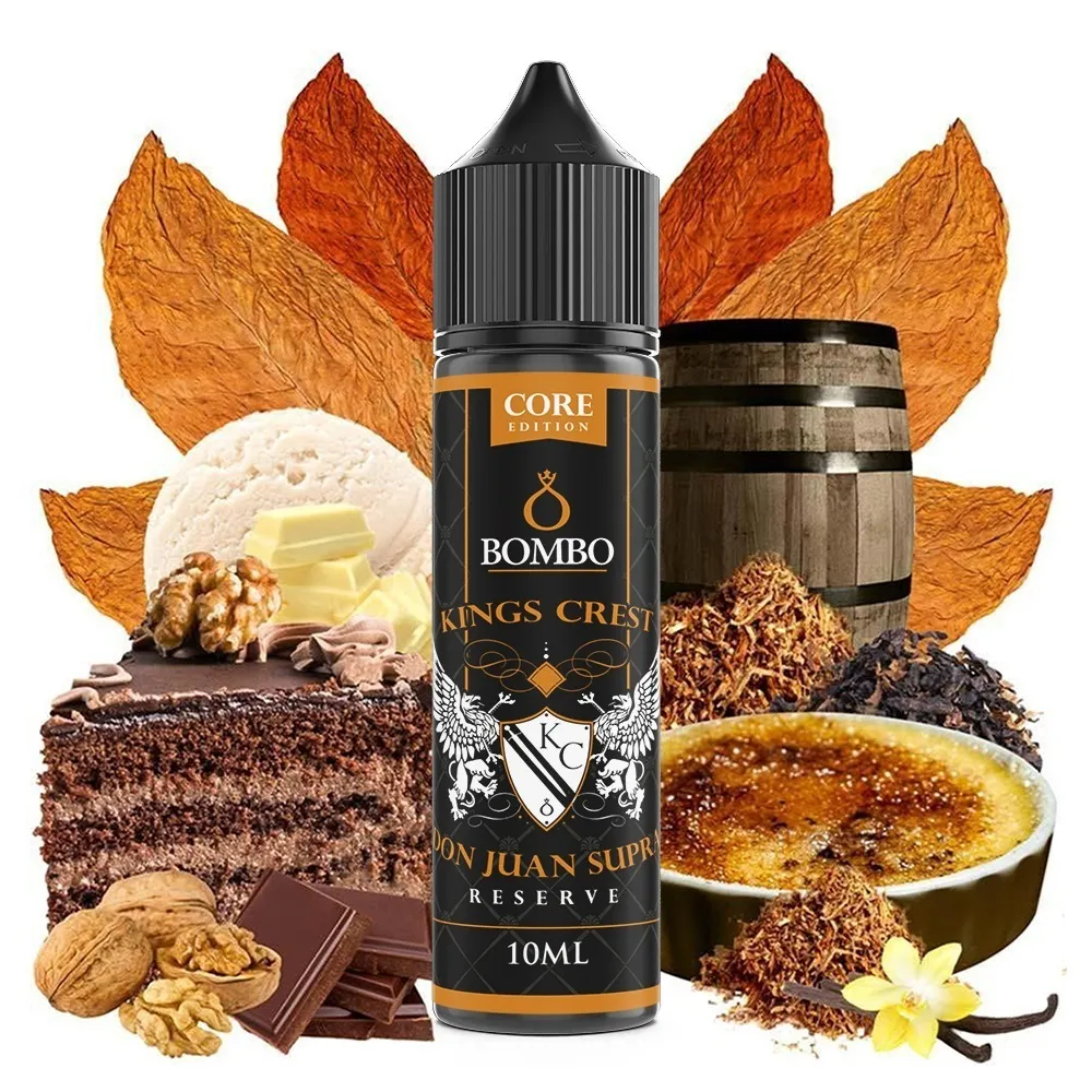 Bombo x Kings Crest Don Juan Supra Reserve 10ml/60ml