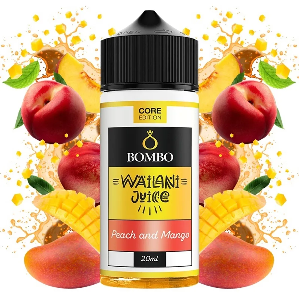 Bombo Wailani Juice Peach and Mango Core Edition 20ml/120ml