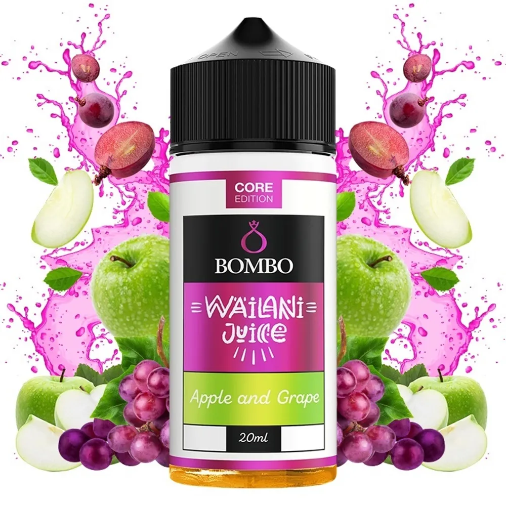Bombo Wailani Juice Apple and Grape Core Edition 20ml/120ml
