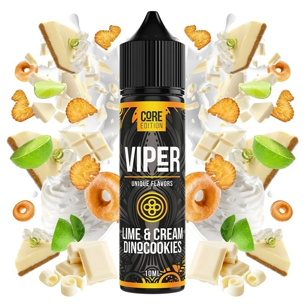 Viper Golden Owl Lime & Cream Dinocookies Core Edition 10ml/60ml