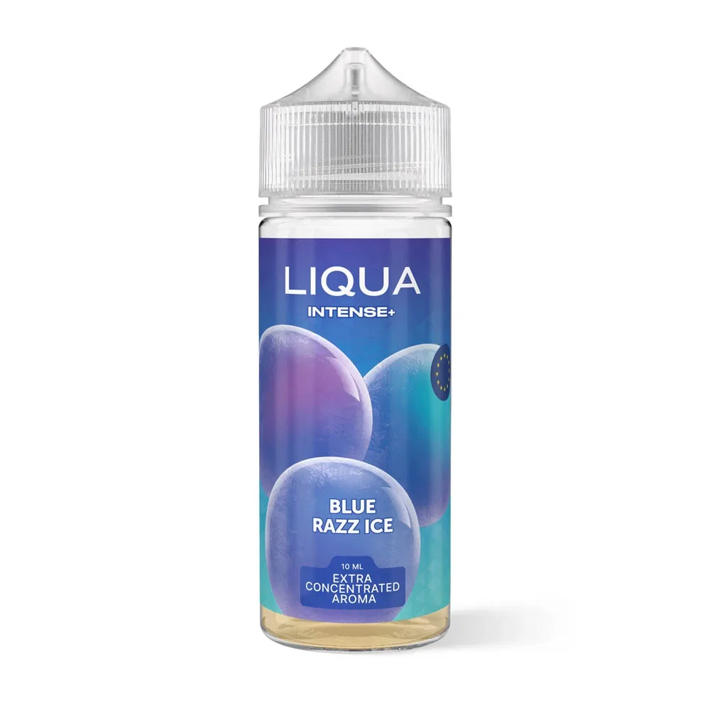 Liqua Intense Plus Blue Razz Ice 10ml/120ml