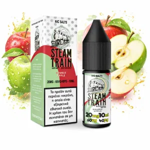 Steam Train Disposable Edition Double Apple Nic Salt 20mg 10ml
