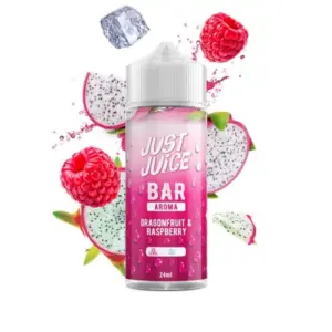 Just Juice Bar Aroma Dragonfruit and Raspberry Flavour Shot 24/120ml