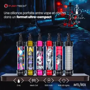 Fumytech Portable E-Shisha Hookah Air Mini 3ml 1500mAh